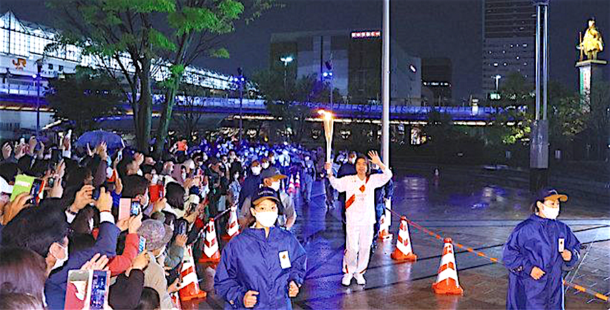 HIBINO Katsuhiko Olympic torchbearer 日比野克彦@東京五輪聖火リレー