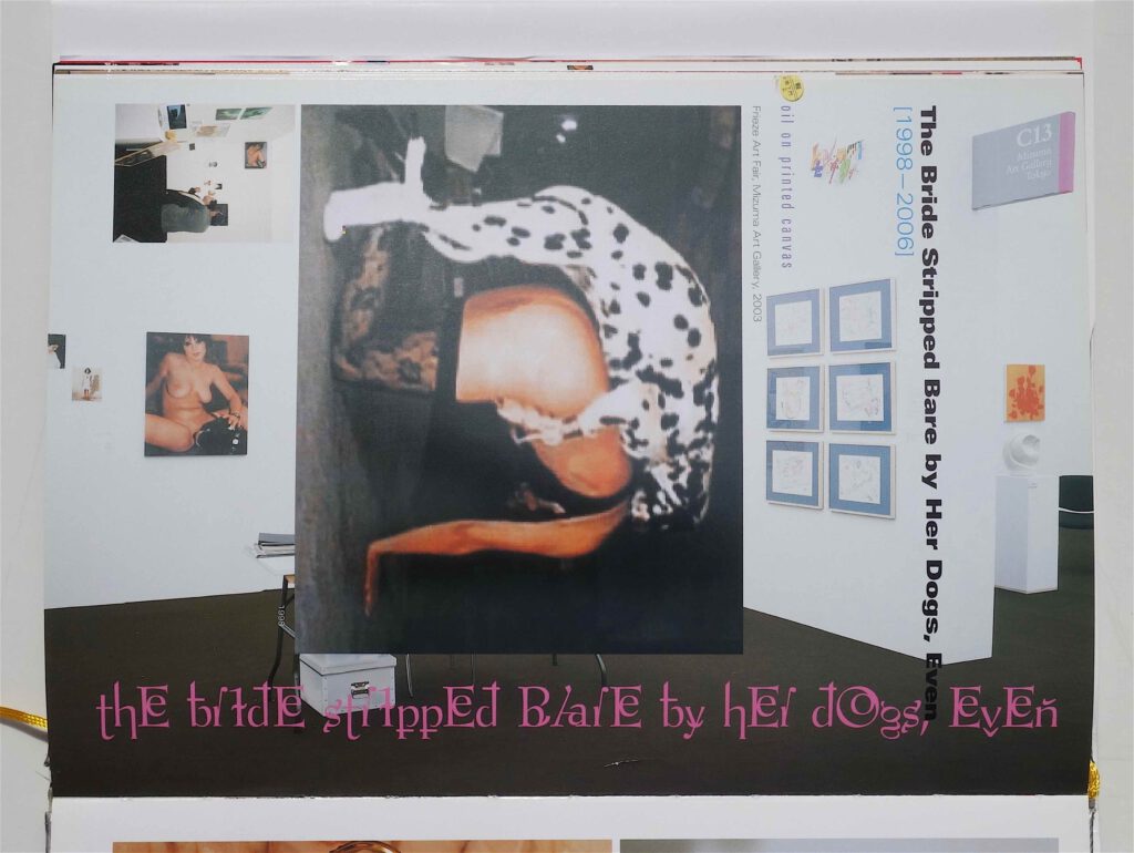 亜 真里男 Mario A「The Bride Stripped Bare by Her Dogs, Even」（1998年〜2006年）singular works @ MIZUMA ART GALLERY Booth, Frieze London 2003