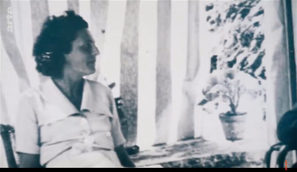 Leni Riefenstahl and Adolf Hitler in private