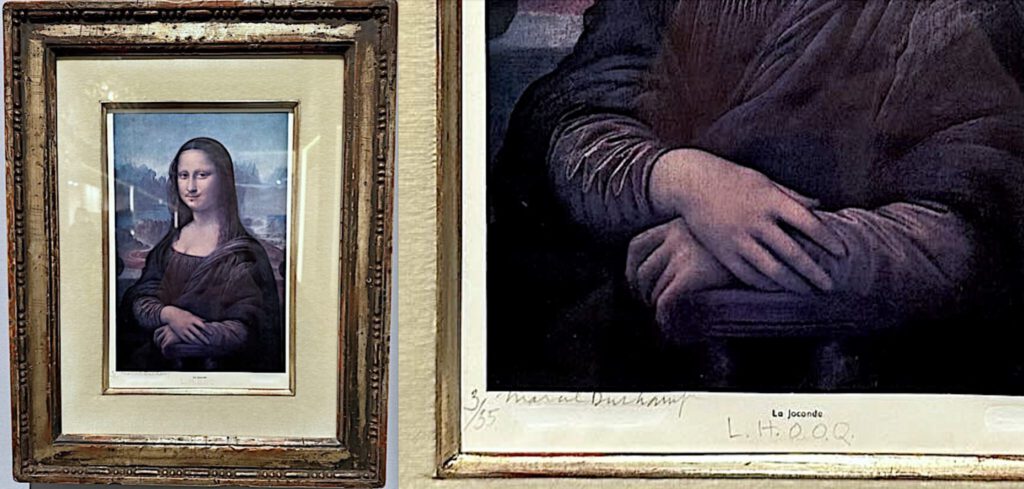Marcel Duchamp L.H.O.O.Q. Edition work