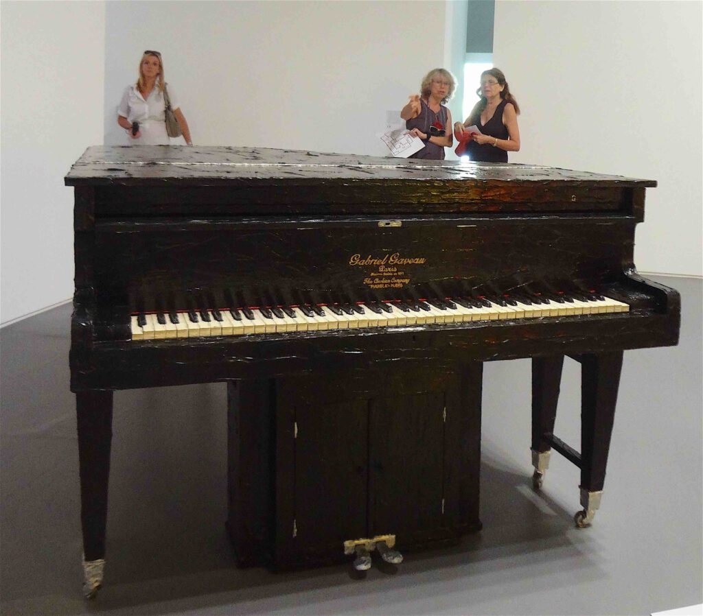 Bertrand Lavier “Gabriel Gaveau” 1981, Grand piano, liquitex acrylic paint (single edition) part