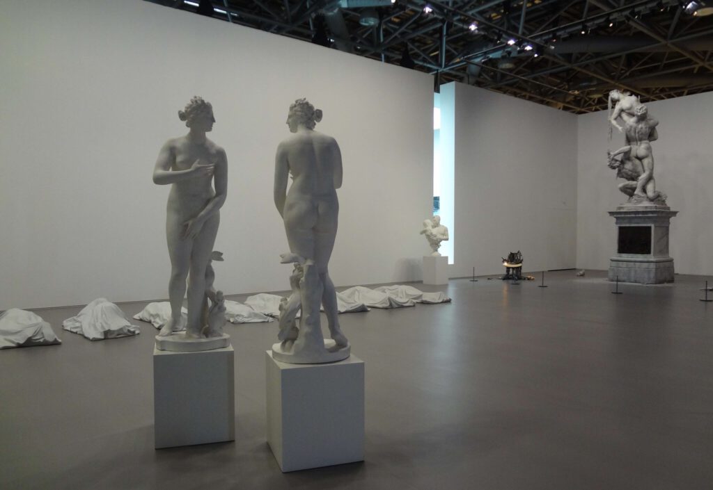 Giulio Paolini “Mimesi” 1975-1976, Two plaster casts