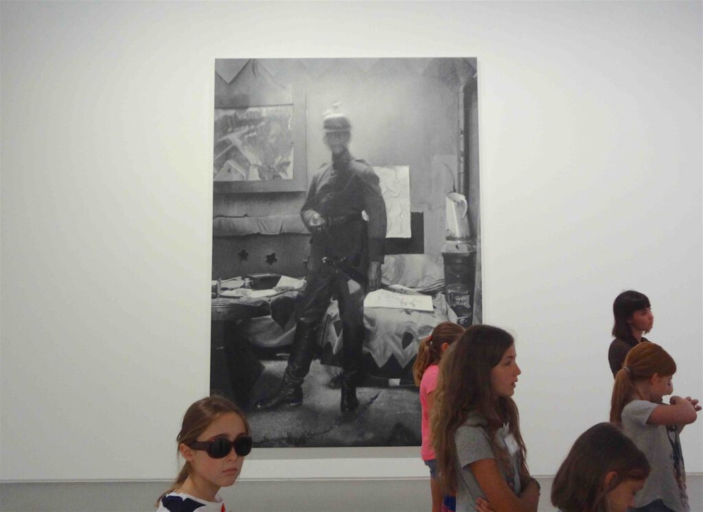 Rudolf Stingel “Untitled (Ernst Ludwig Kirchner)” 2010, Oil on canvas
