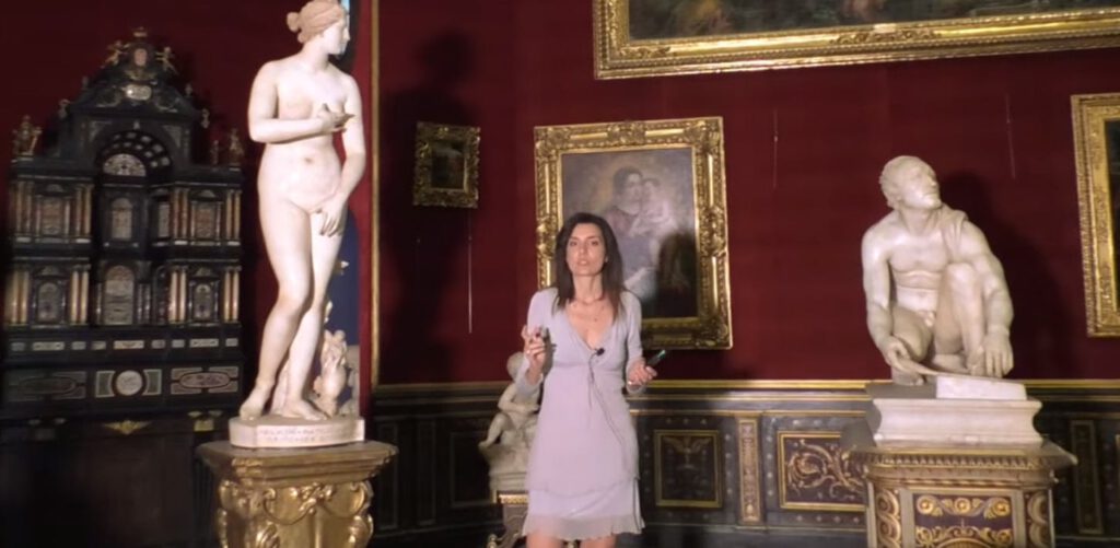 Video guide in the Uffizi Galleries, Medici Venus