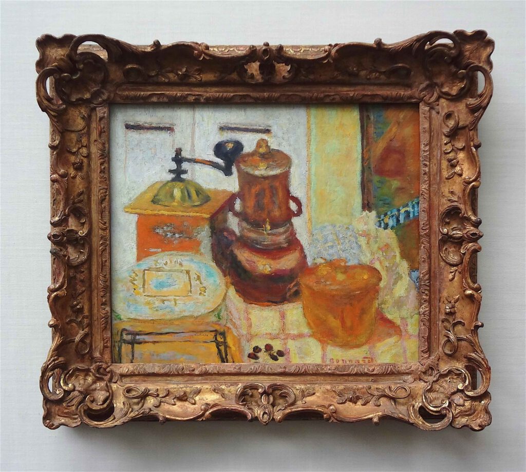ピエール・ボナール「コーヒーグラインダー」1930年、ウィンタートゥール