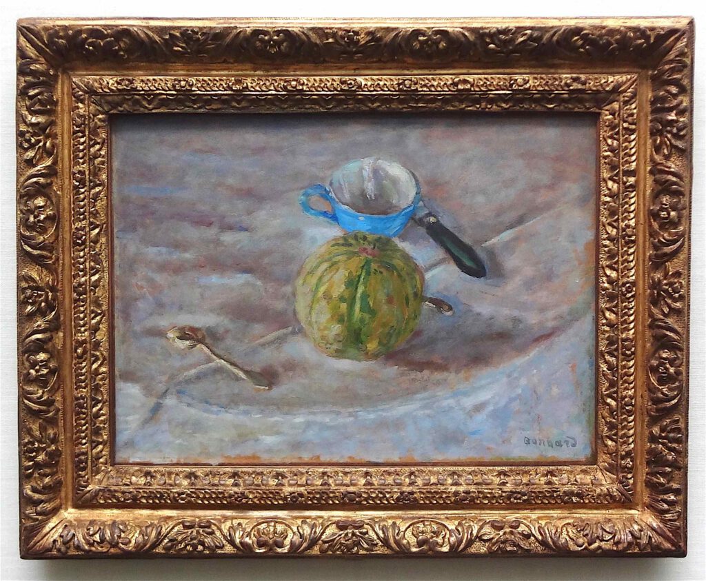 ピエール・ボナール「青いカップ」1907年頃、ウィンタートゥール