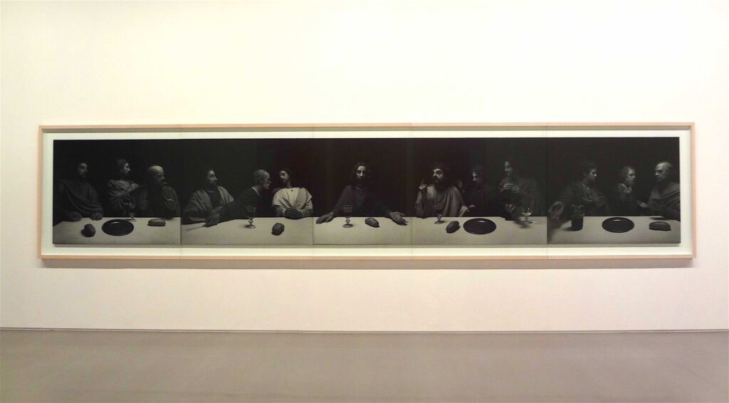 杉本博司 Hiroshi Sugimoto “The Last Supper” 1999, Black and white silver gelatin prints
