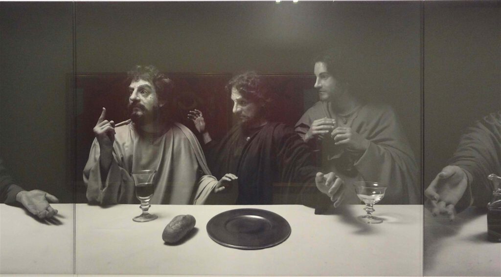 杉本博司 Hiroshi Sugimoto “The Last Supper” 1999, Black and white silver gelatin prints, detail2
