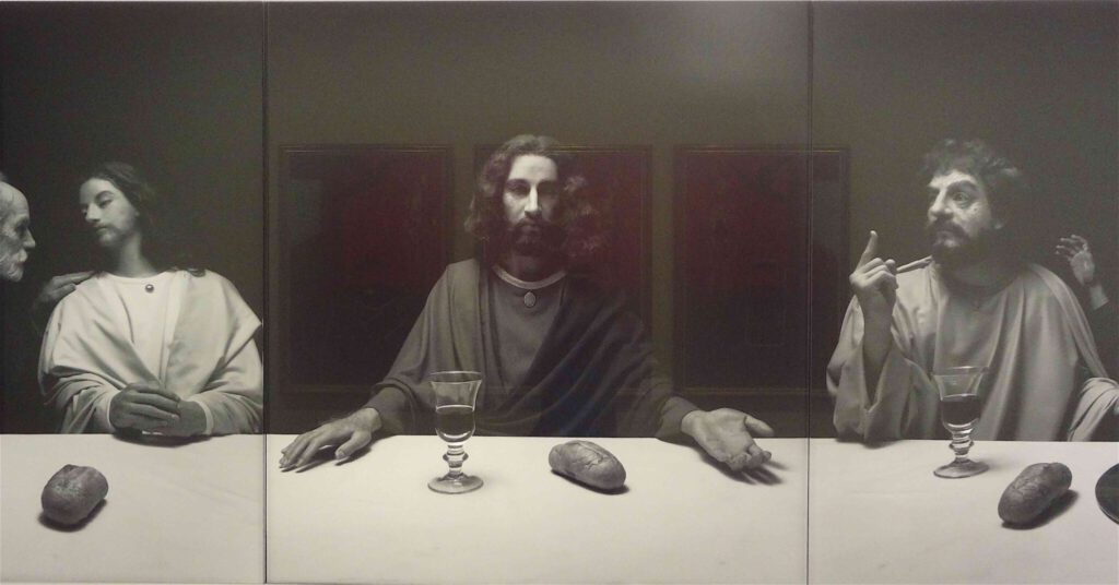 杉本博司 Hiroshi Sugimoto “The Last Supper” 1999, Black and white silver gelatin prints, detail3