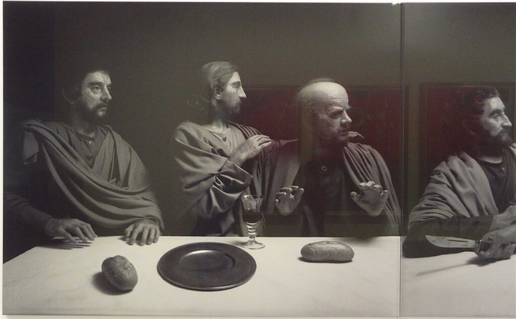 杉本博司 Hiroshi Sugimoto “The Last Supper” 1999, Black and white silver gelatin prints, detail5