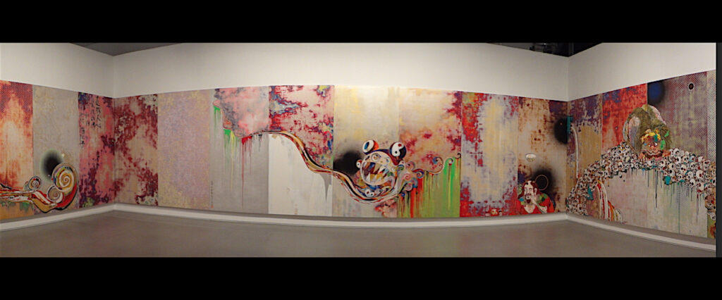 村上隆 Takashi Murakami “727-272 The Emergence of God At The Reversal of Fate” 2006-2009, Acrylic on canvas mounted on board