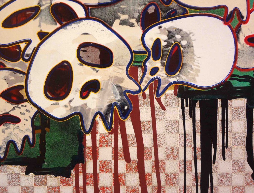 村上隆 Takashi Murakami “727-272 The Emergence of God At The Reversal of Fate” 2006-2009, detail17