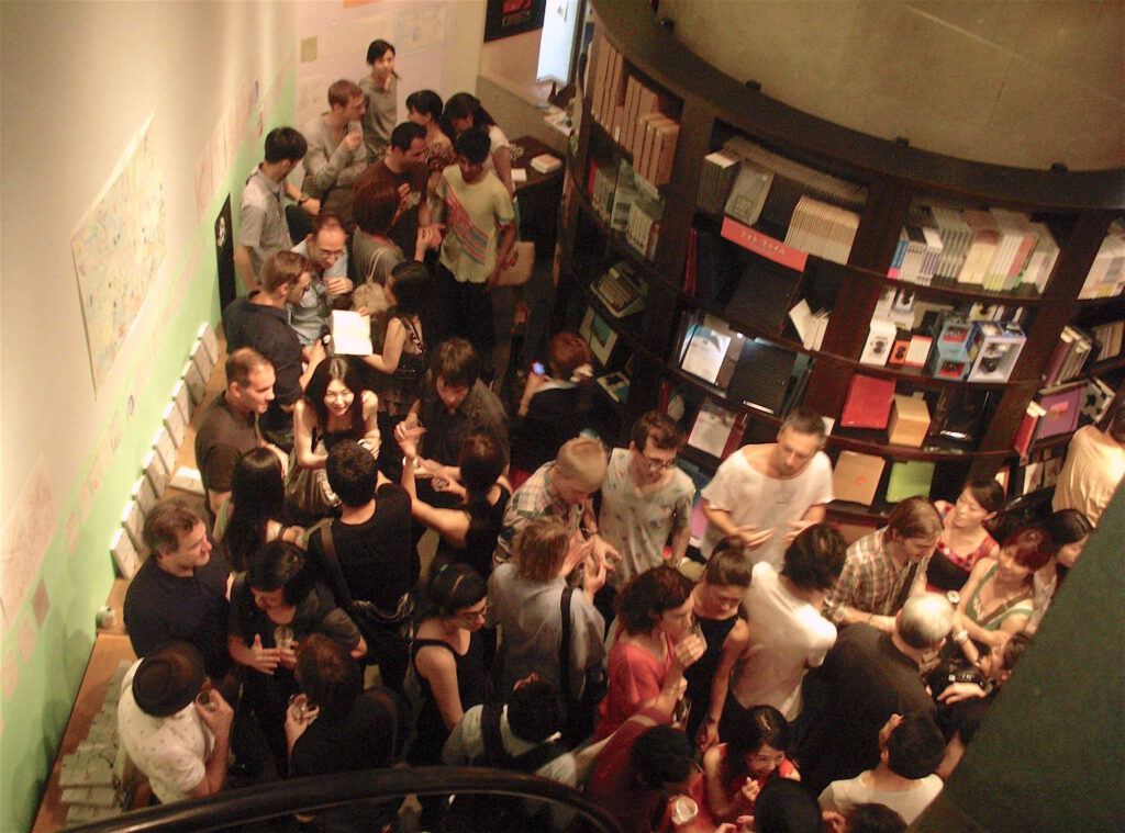 Book launch of “Art Space Tokyo” at Watari-um Bookstore on 3rd of July 2010