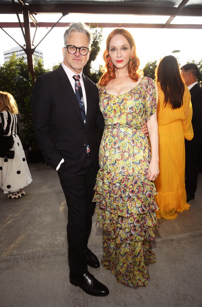 George Bianchini & Christina Hendricks