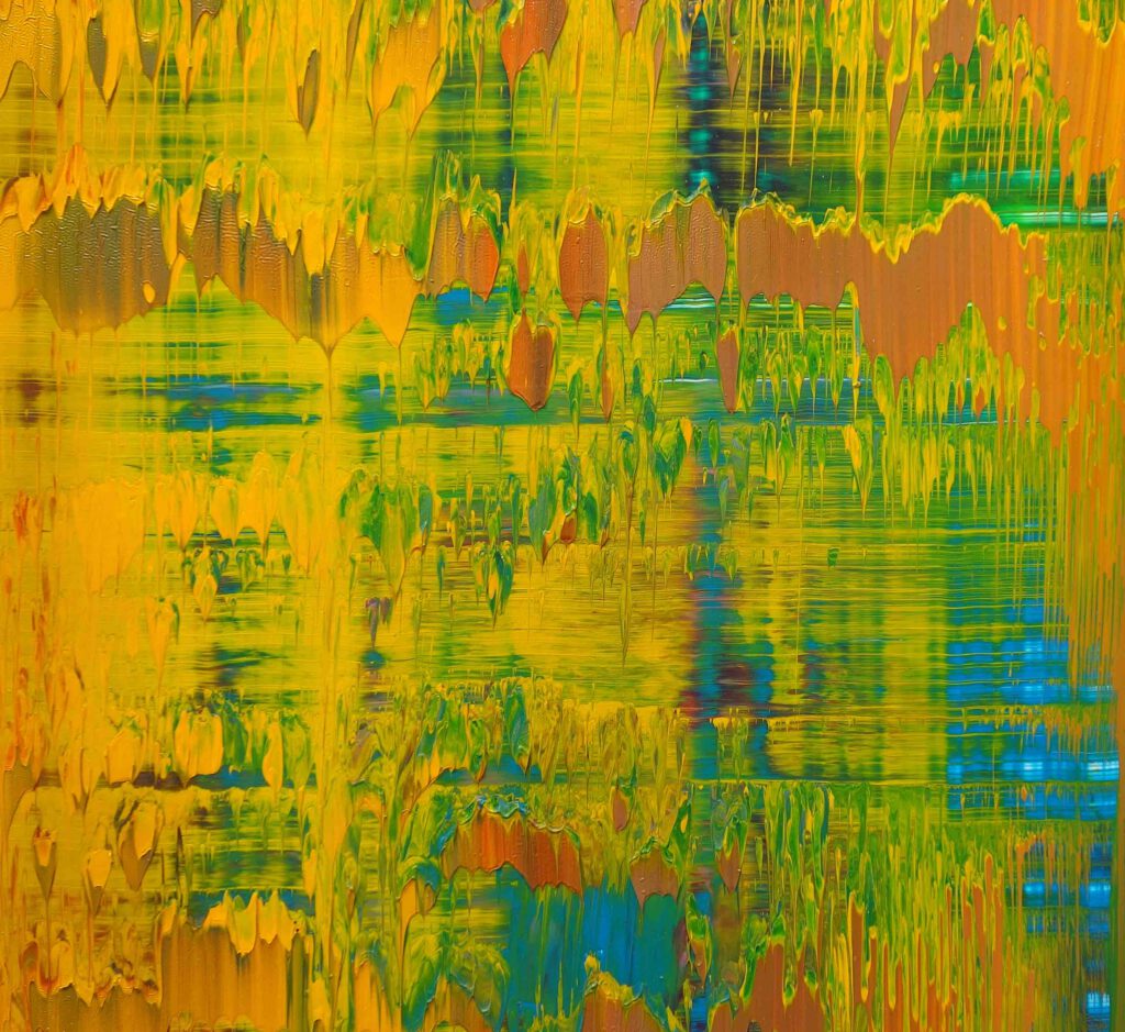 Gerhard Richter @ Gagosian with no information available, detail