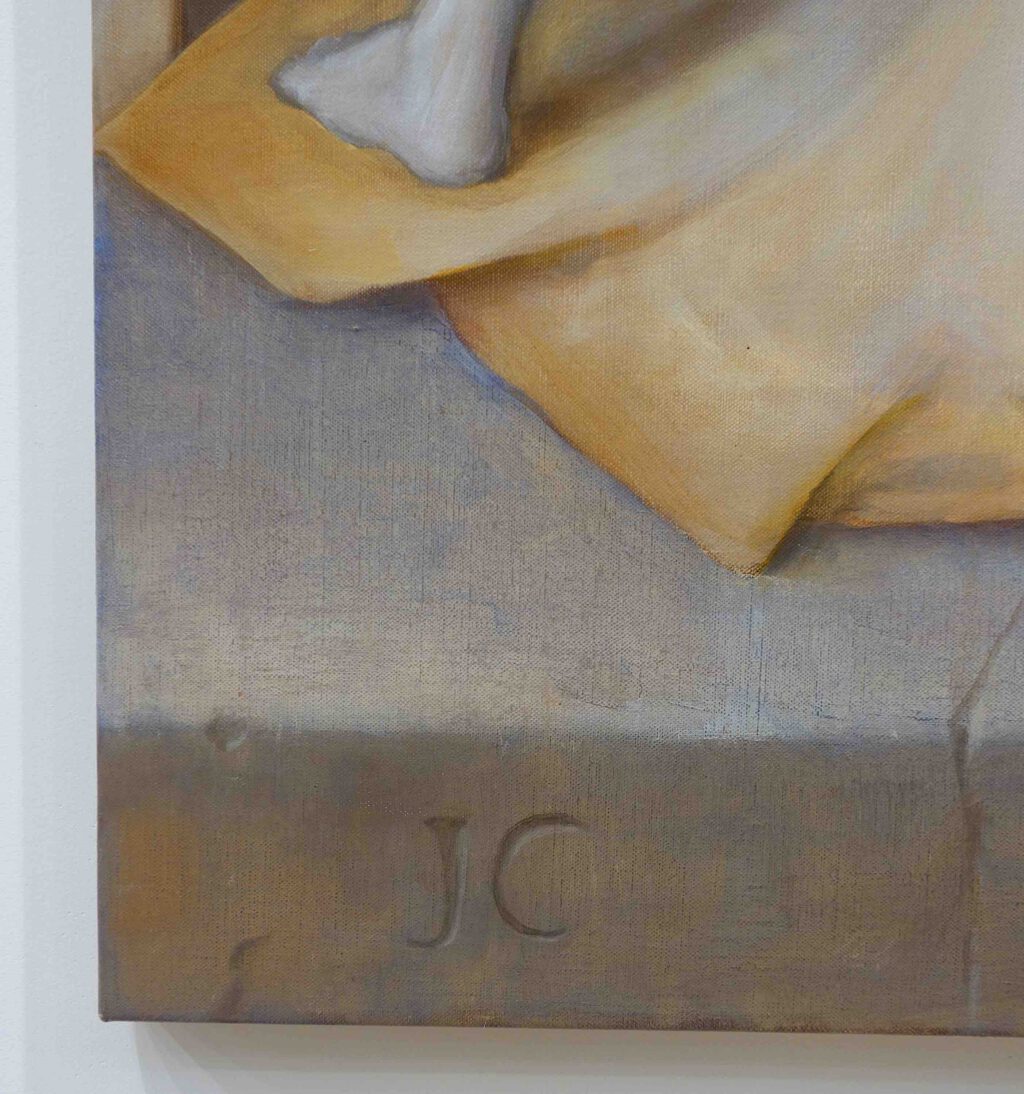 John Currin, work detail @ Gagosian. No further information available.