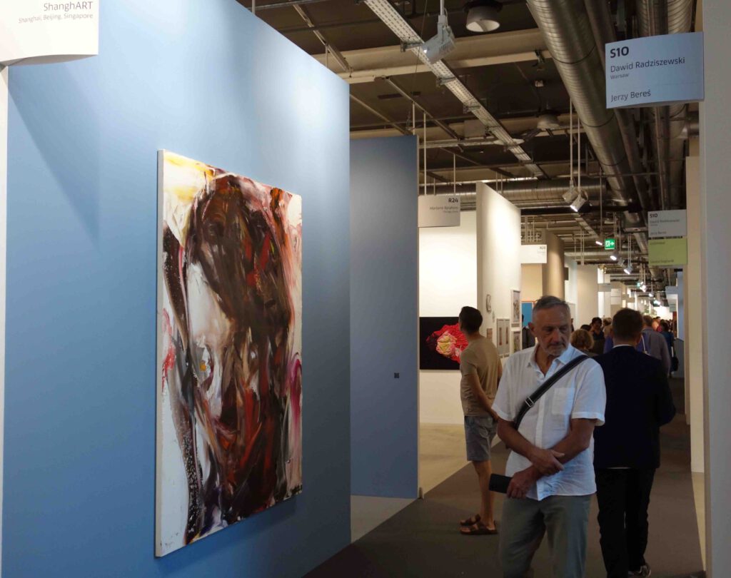 Mariane Ibrahim Gallery booth with work by IDA Yukimasa 井田幸昌 @ ART BASEL 2022