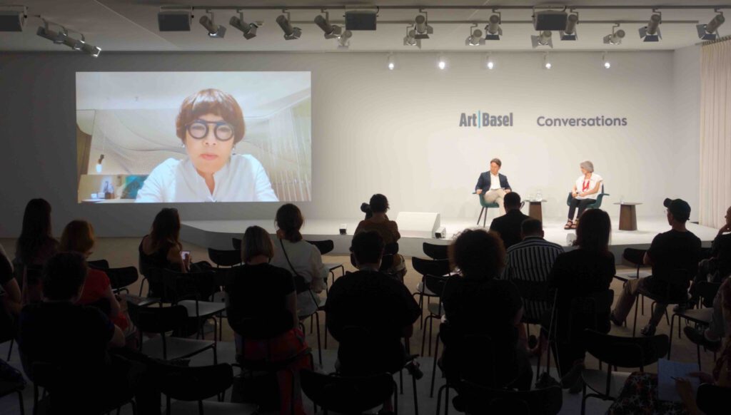 Mori Art Museum Director and CIMAM President KATAOKA Mami 片岡真美, live @ ART BASEL Conversations, 16th of June 2022