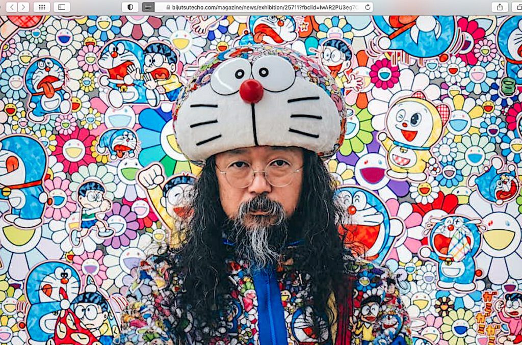 DORAEMON and Art Superstar MURAKAMI Takashi @ ROPPONGI ART NIGHT 