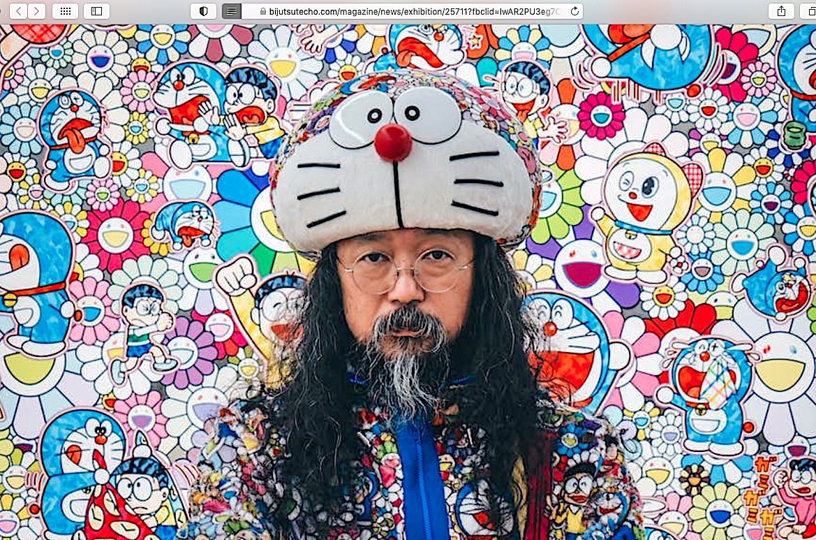 DORAEMON and Art Superstar MURAKAMI Takashi @ ROPPONGI ART NIGHT