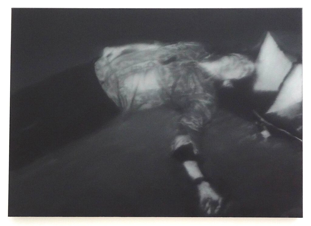 ゲルハルト・リヒター Gerhard Richter “18. Oktober 1977 (Erschossener 1) ” 1988, Öl auf Leinwand