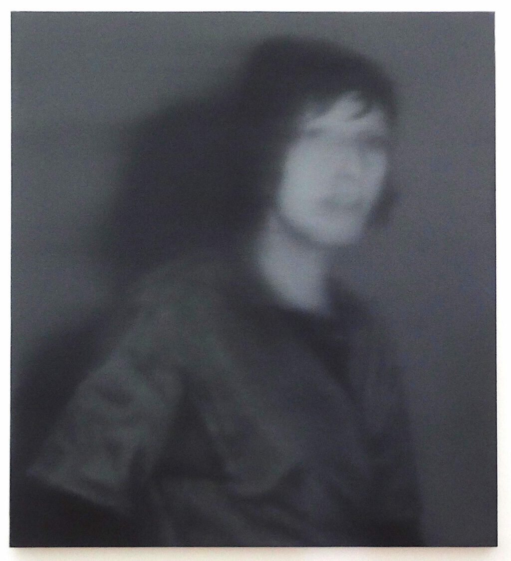 ゲルハルト・リヒター Gerhard Richter “18. Oktober 1977 (Gegenüberstellung 1) ” 1988, Öl auf Leinwand