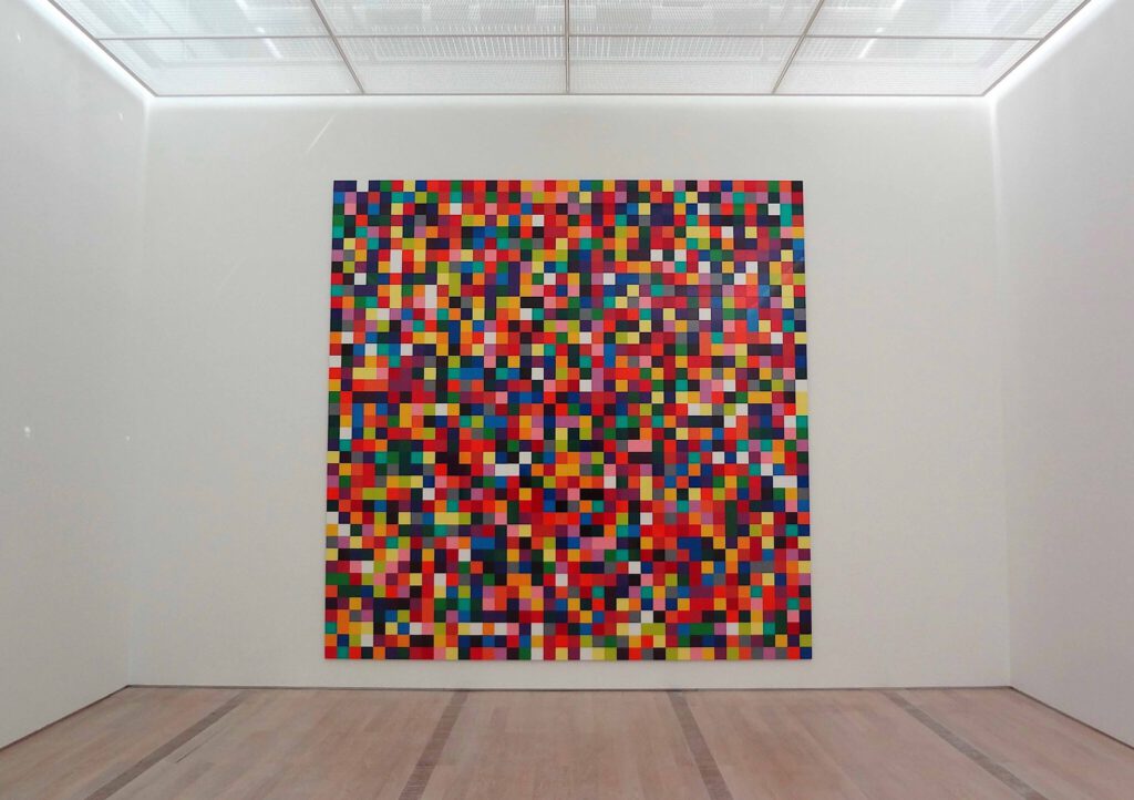 ゲルハルト・リヒター Gerhard Richter “4900 Farben” 2007, Lack auf Alu-Dibond. Part