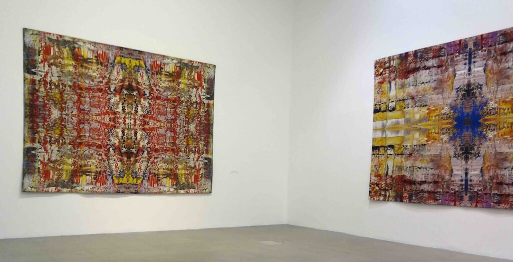ゲルハルト・リヒター Gerhard Richter “ABDU, IBLAN, MUSA, YUSUF” 2009, Tapestry. Exhibition view, parts.