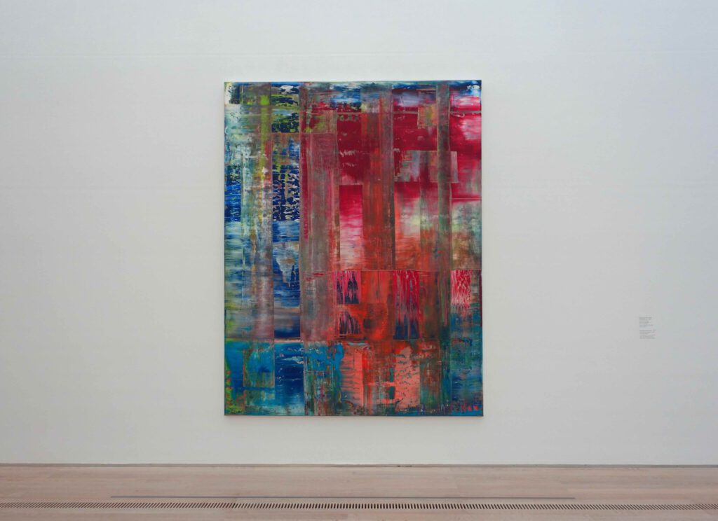 ゲルハルト・リヒター Gerhard Richter “Abstraktes Bild” 1992, Öl auf Leinwand (Daros Collection) @ Fondation Beyeler 2022