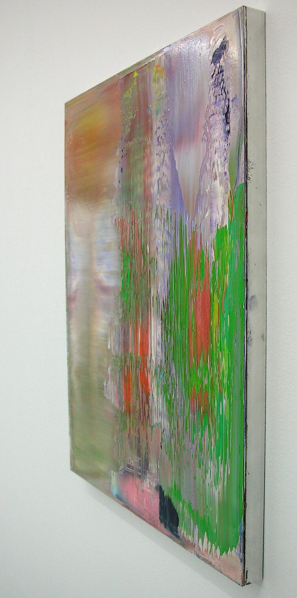 ゲルハルト・リヒター Gerhard Richter Abstraktes Bild 864-8 2000, Oil on aluminium, 50 x 40 cm