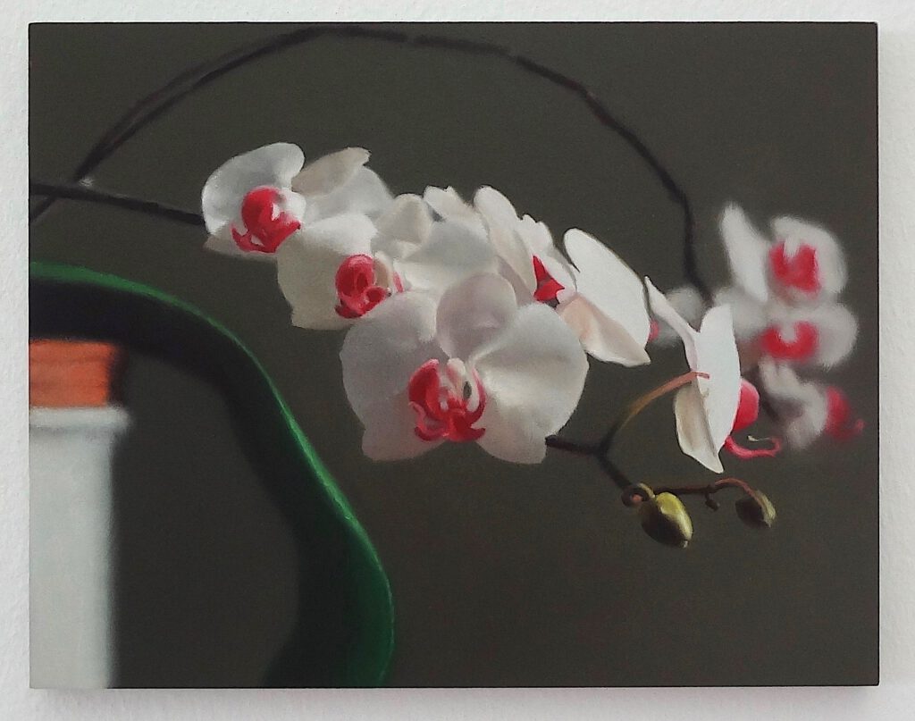 ゲルハルト・リヒター Gerhard Richter Orchidee 1997 Öl auf Alu-Dibond (Privatsammlung)