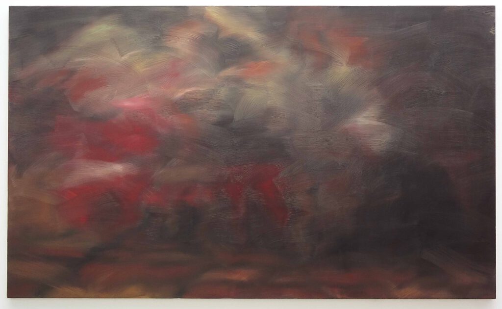 ゲルハルト・リヒター Gerhard Richter “Verkündigung nach Tizian” 1973, Öl auf Leinwand, Teil