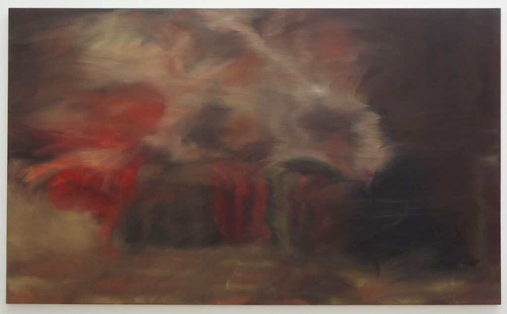 ゲルハルト・リヒター Gerhard Richter “Verkündigung nach Tizian” 1973, Öl auf Leinwand, Teil