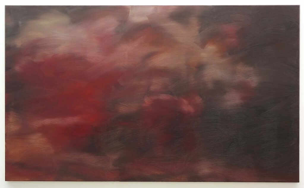 ゲルハルト・リヒター Gerhard Richter “Verkündigung nach Tizian” 1973, Öl auf Leinwand, Teil C