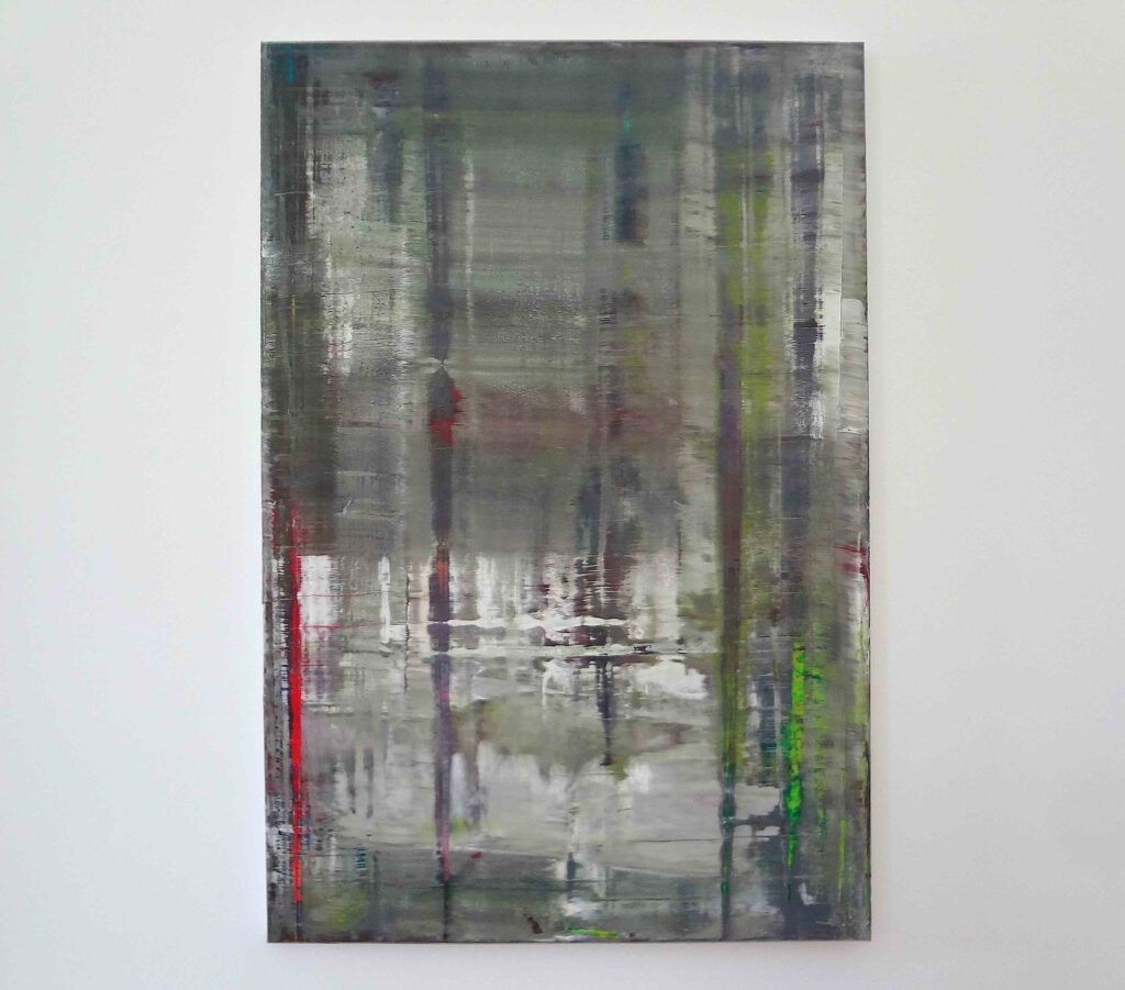 ゲルハルト・リヒター Gerhard Richter “Wald” 2005, Öl auf Leinwand (The Museum of Modern Art, New York, Schenkung von Warren und Mitzi Eisenberg und Leonard und Susan Feinstein, 2006)