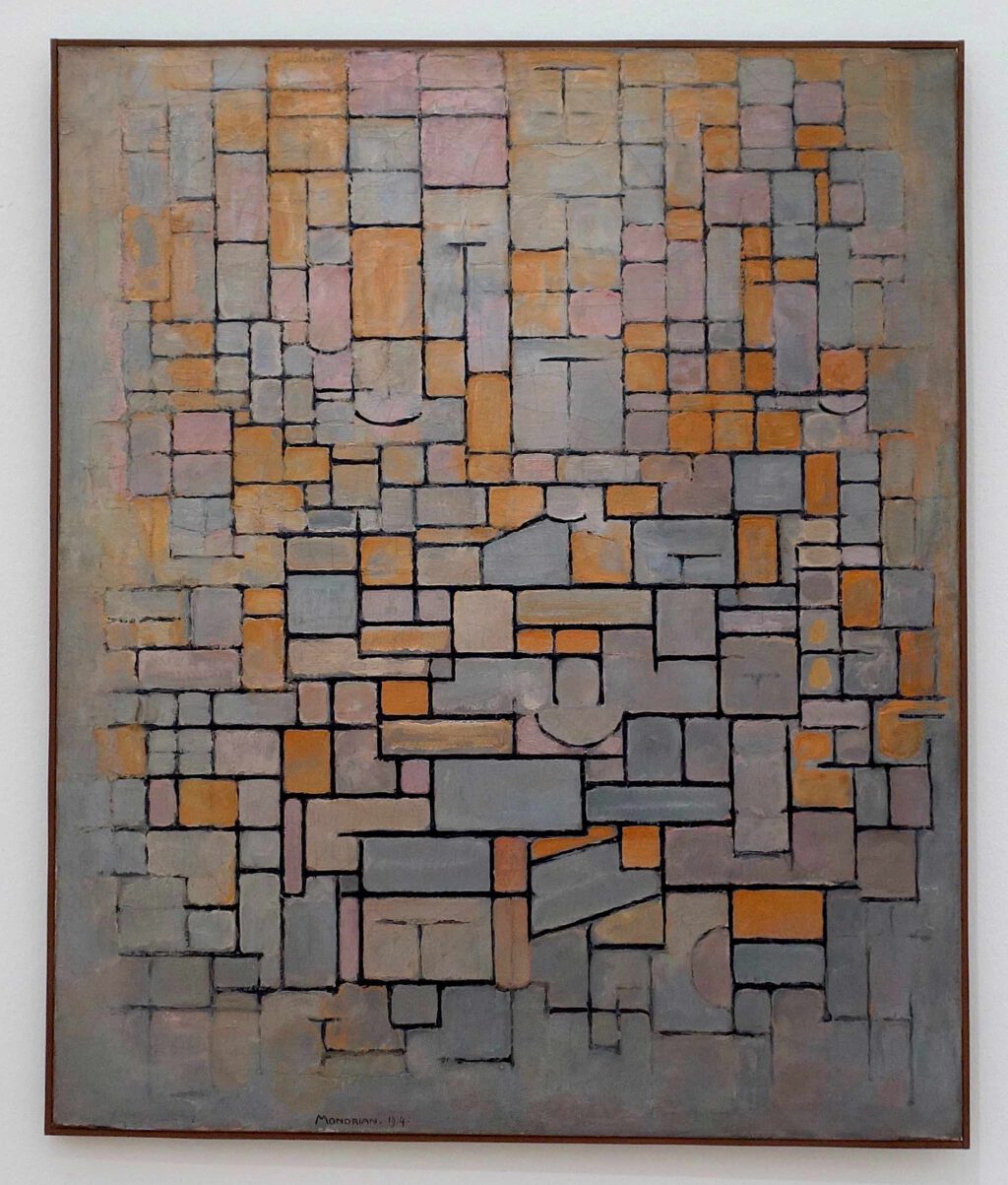 ピート・モンドリアン Piet Mondrian Composition No.1 1914