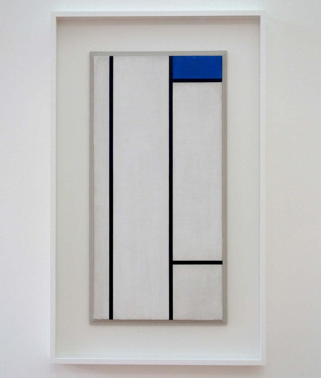 ピート・モンドリアン Piet Mondrian Komposition mit Blau und Weiss 1936