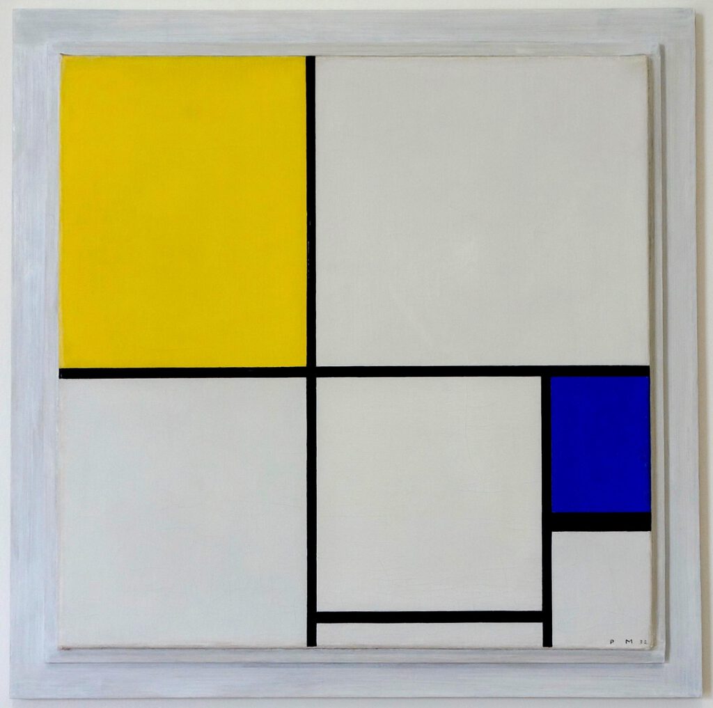 ピート・モンドリアン Piet Mondrian Komposition mit Gelb und Blau 1932