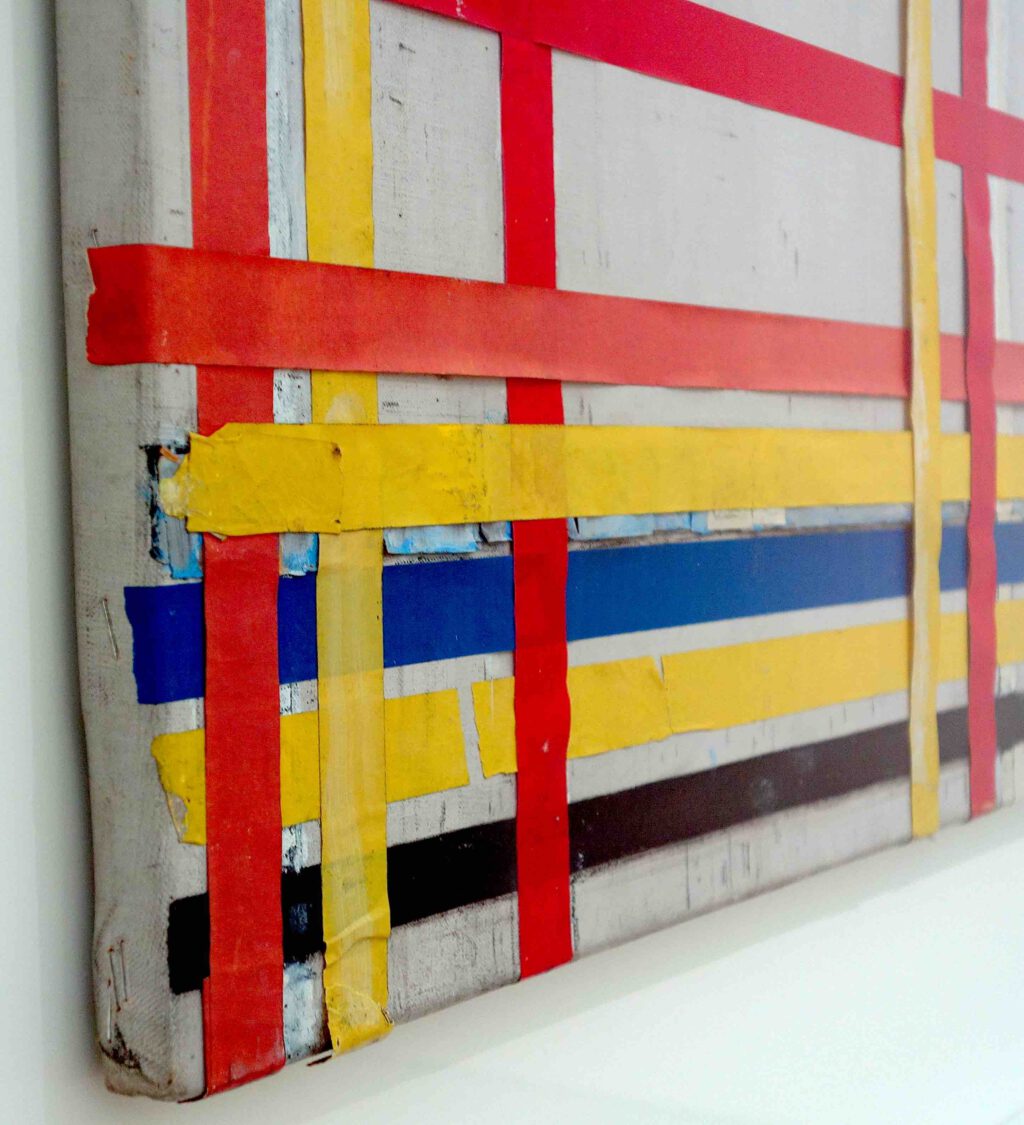 ピート・モンドリアン Piet Mondrian New York City 1 1941, detail1