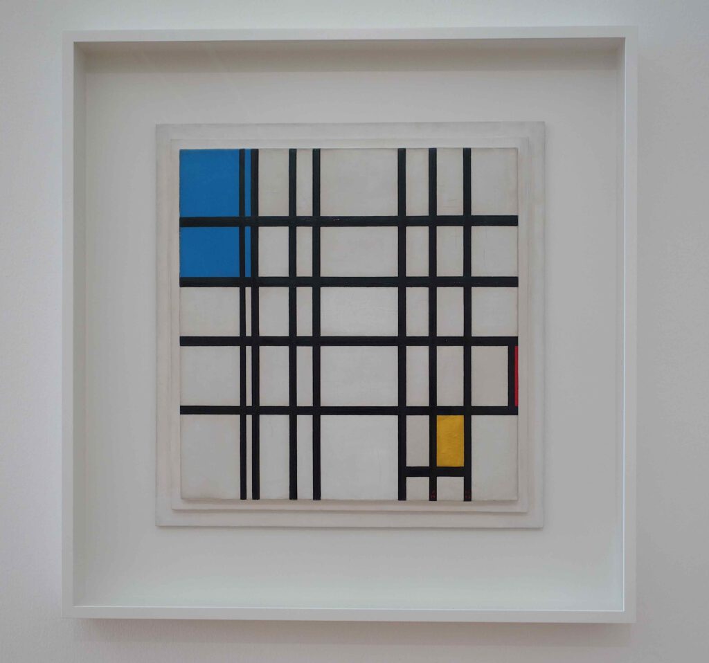 ピート・モンドリアン Piet Mondrian Rhythmus aus geraden Linien 19371942