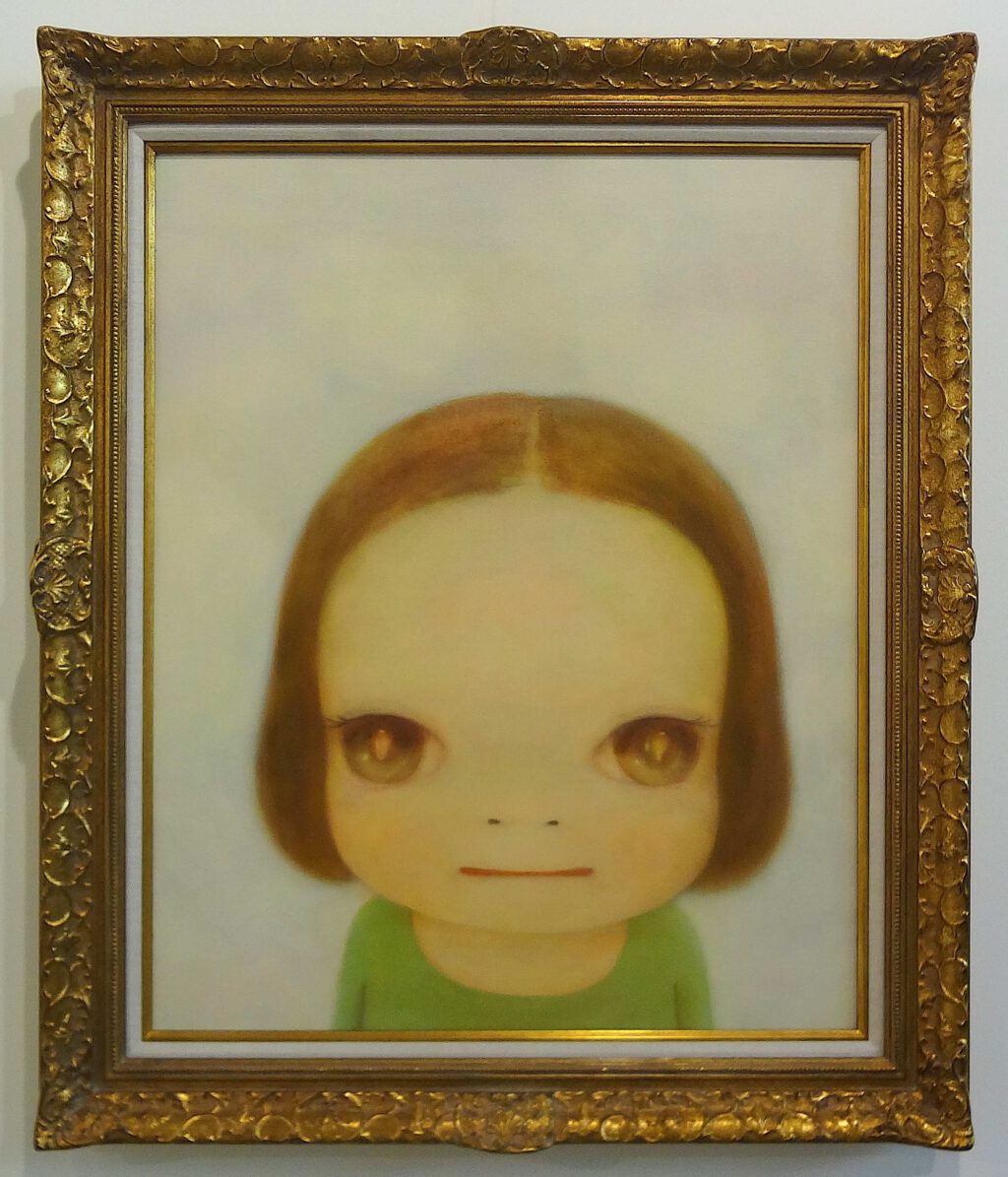 奈良美智 NARA Yoshitomo Cloudy 2006. Acrylic on canvas, 81 x 65 cm @ Blum & Poe, Art Basel 2013