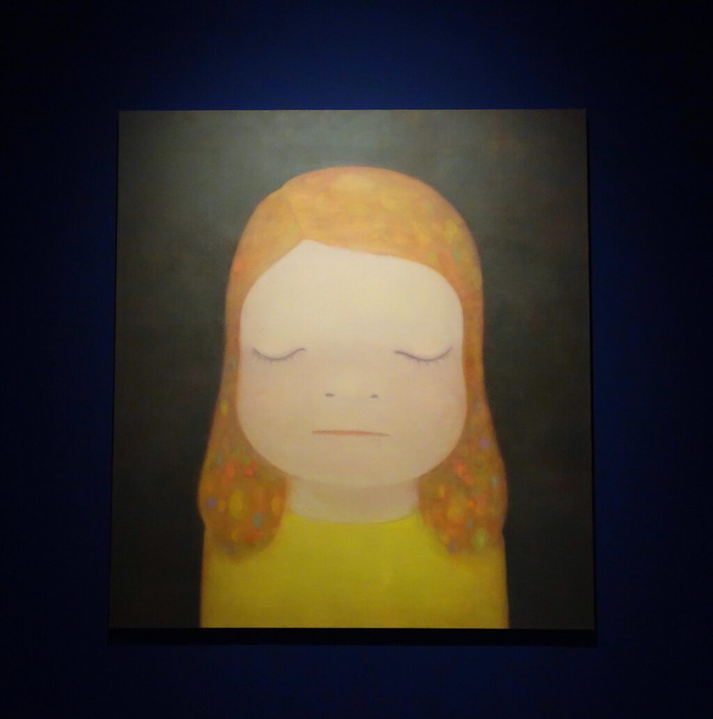奈良美智 NARA Yoshitomo Miss Moonlight 2020 Acrylic on canvas, 245 x 222 cm. Collection 森美術館 Mori Art Museum