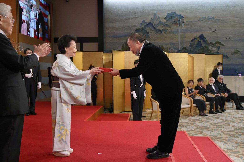AI Weiwei アイ・ウェイウェイ Praemium Imperiale 高松宮殿下記念世界文化賞 2022