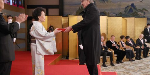 2003年の青木淑子氏：「マリオ A. に高松宮殿下記念世界文化賞？」