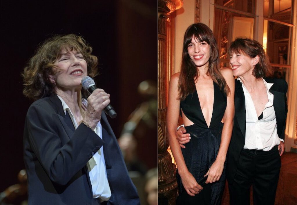 Concert by Jane Birkin 2018; with daughter Lou