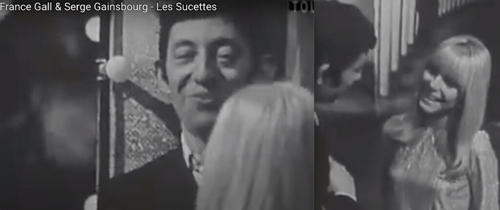 France Gall and Serge Gainsbourg Les sucette 1966