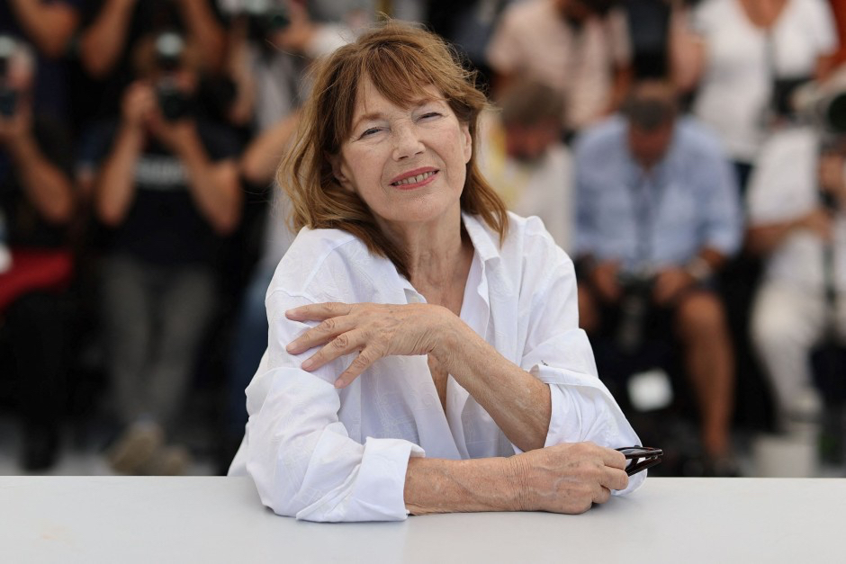 Jane Birkin in Cannes