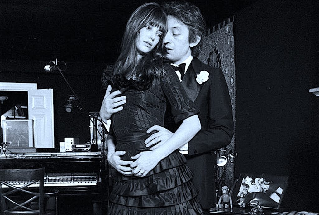 Jane Birkin in the Studio of Serge Gainsbourg La Decadanse 1971