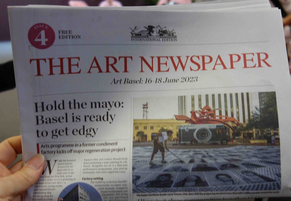 Art Basel edition of The Art Newspaper