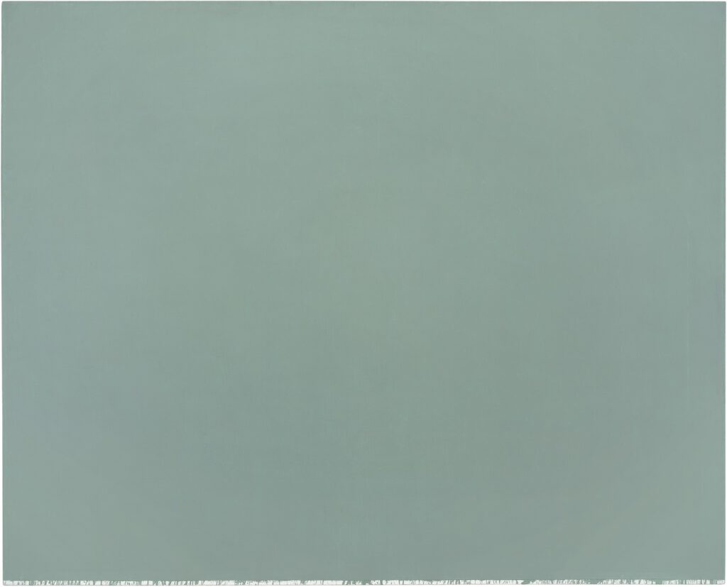 Brice Marden Nebraska 1966, Oil and wax on canvas, 147.3 x 182.9 cm